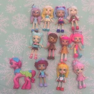 Figurine Set Shopkins Happy Places Shoppies Figures
